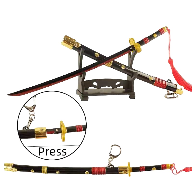 Cosplay Prop Katana - 22cm One Piece Katana Swords Elastic