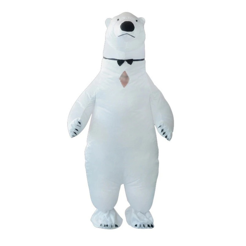 Cosplay Prop Business - Polar Bear Inflatable Suit Animal Conjoined