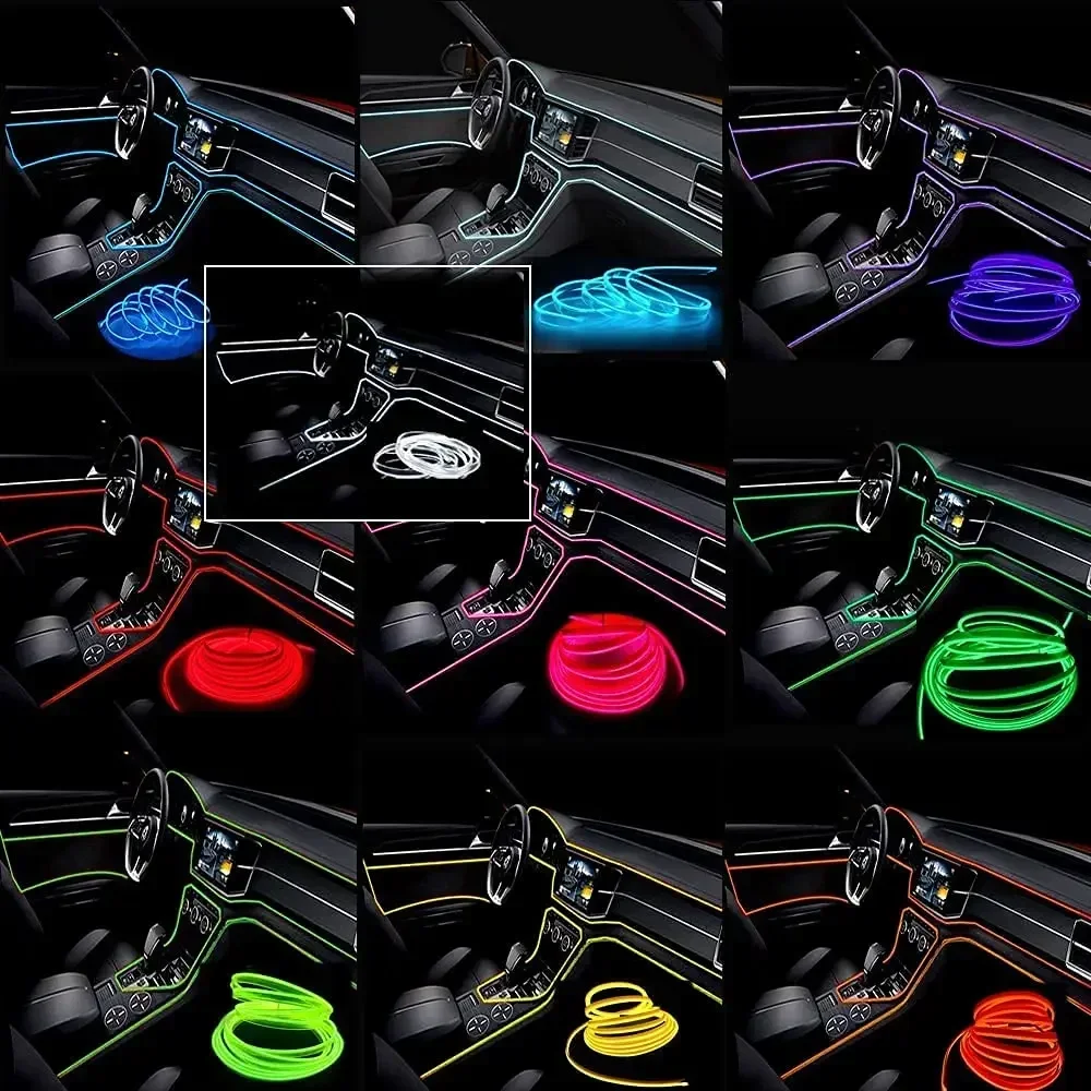 1-5M Car Interior Led Strip Li - Led El Wire incelemesi ve fiyatı