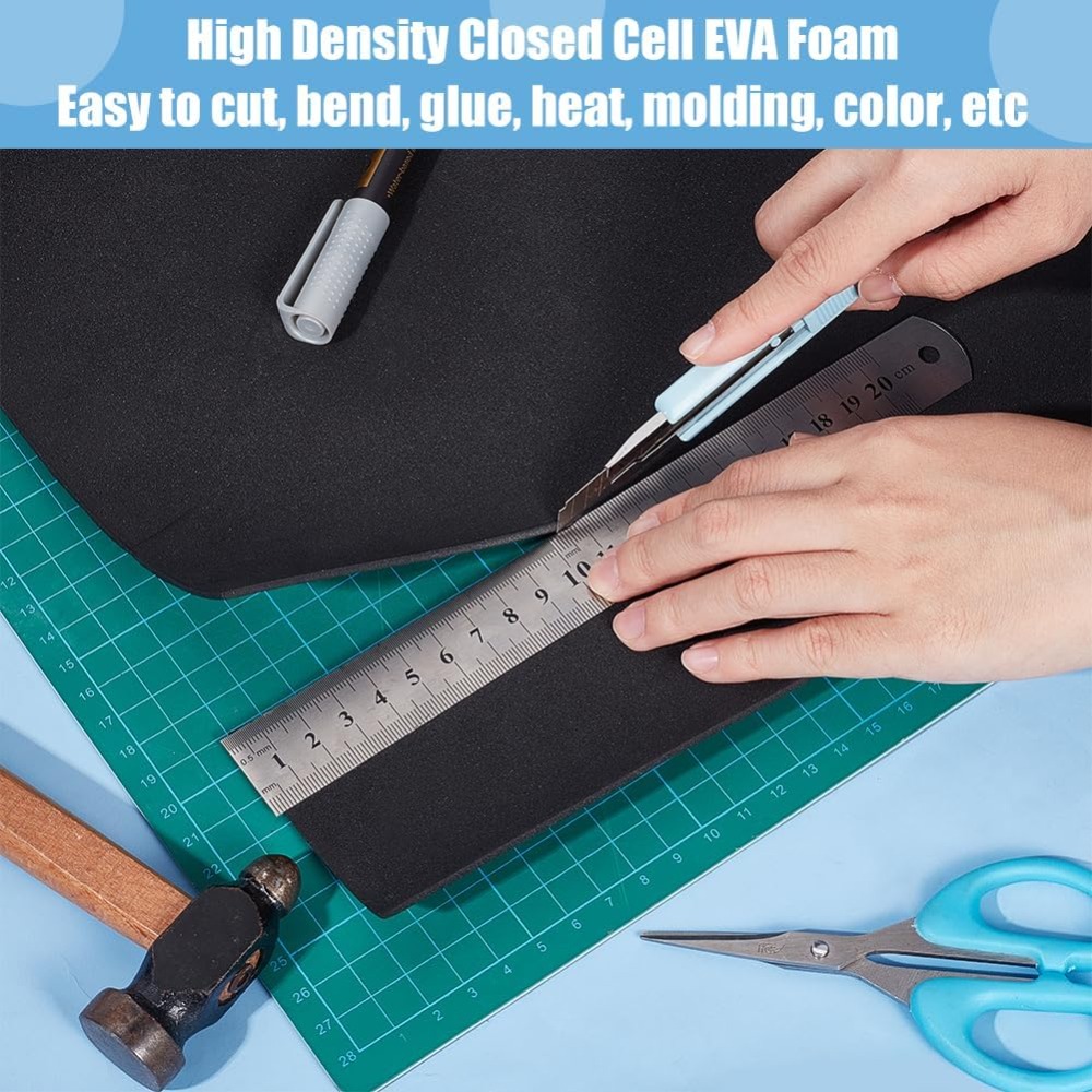 EVA Foam Craft Sheets Black 30 - Craft Foam Roll incelemesi ve fiyatı