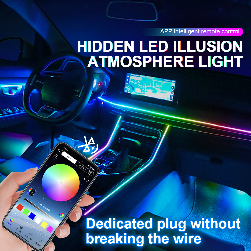 18/22 in 1 Acrylic Led Car Amb - Led El Wire incelemesi ve fiyatı