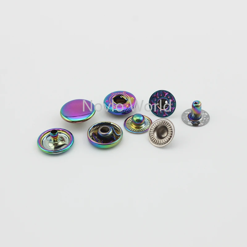 20-100 Sets Rainbow 12mm 10 Co - Snap Fastener Set incelemesi ve fiyatı