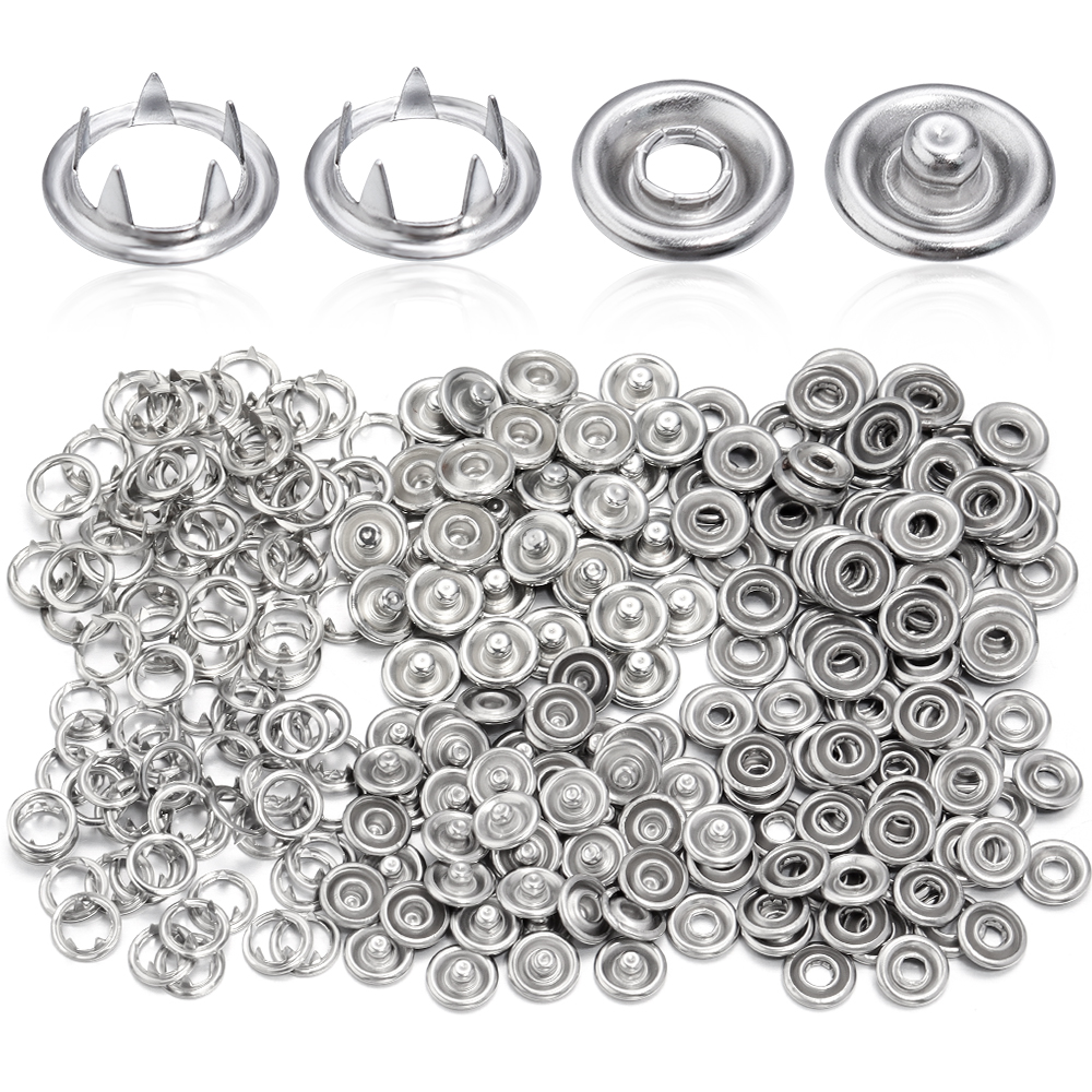 SAUVOO 50sets Iron Snap Button - Snap Fastener Set incelemesi ve fiyatı