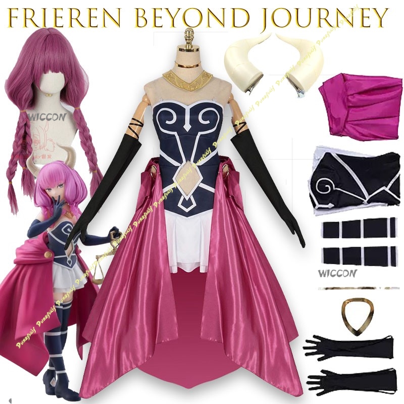 Aura Cosplay Costume Dress Ani - Frieren Cosplay Prop incelemesi ve fiyatı