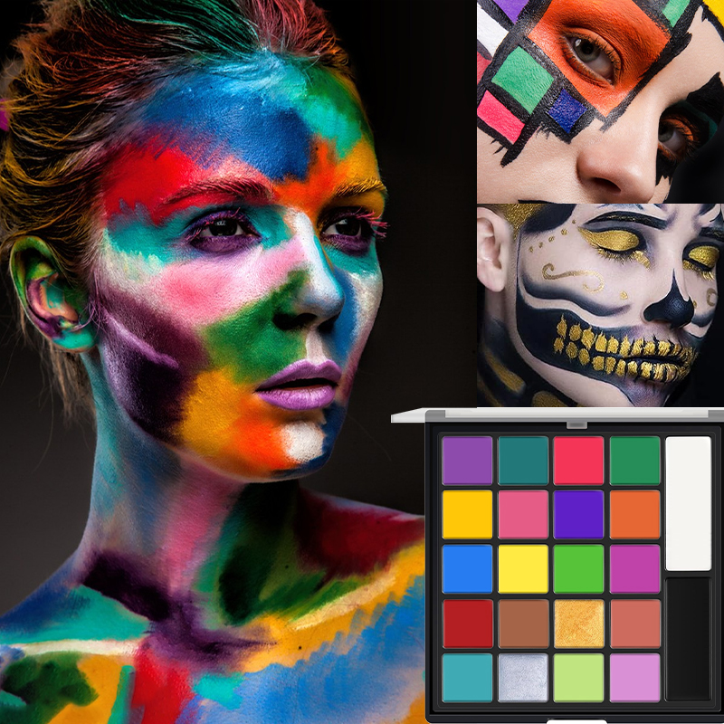 22-Color Face Body Paint Set O - Body Paint Sfx incelemesi ve fiyatı