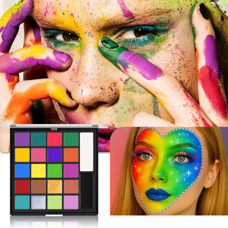 22-Color Face Body Paint Set O - Body Paint Sfx incelemesi ve fiyatı