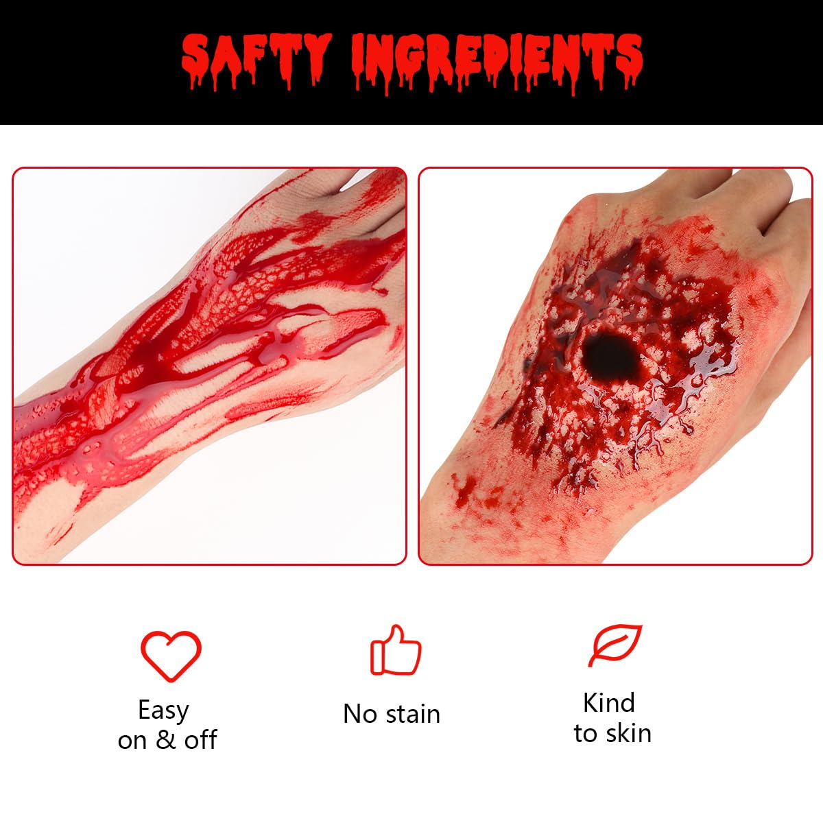 Bowitzki Fake Blood 3PCS Stage - Body Paint Sfx incelemesi ve fiyatı