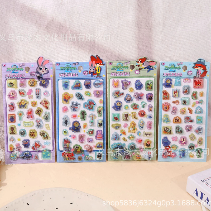 40pcs Kawaii Zootopia 3d Relie - Cosplay Prop Diy incelemesi ve fiyatı