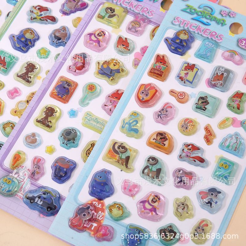 40pcs Kawaii Zootopia 3d Relie - Cosplay Prop Diy incelemesi ve fiyatı