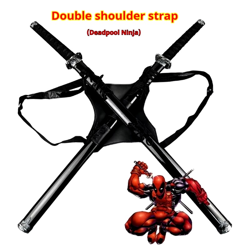 New 61cm Deadpool Cos Sets Kat - Cosplay Prop Dagger incelemesi ve fiyatı