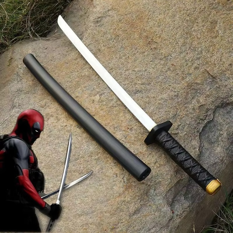 New 61cm Deadpool Cos Sets Kat - Cosplay Prop Dagger incelemesi ve fiyatı
