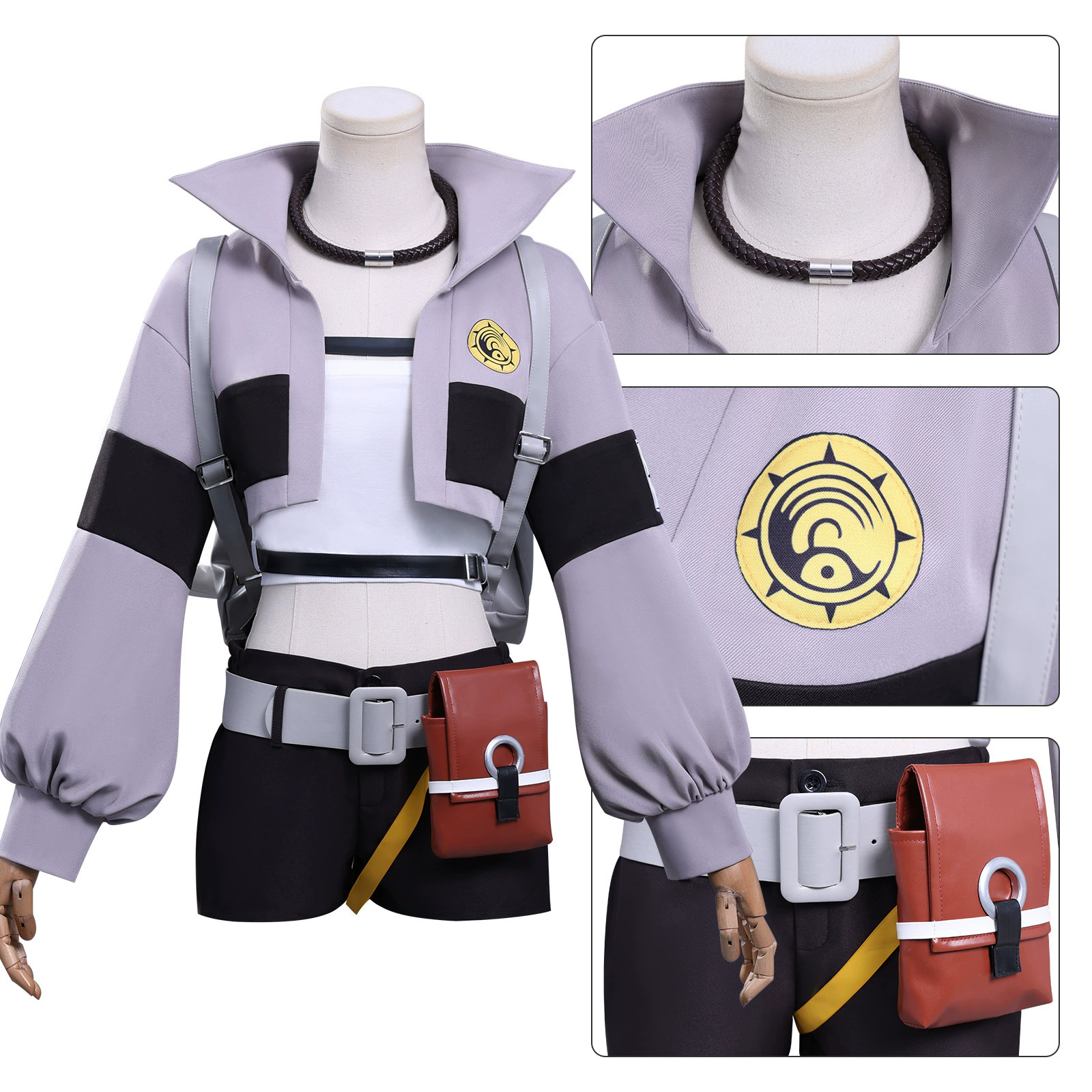 Anime Gachiakuta Riyo Reaper C - Cosplay Prop Diy incelemesi ve fiyatı