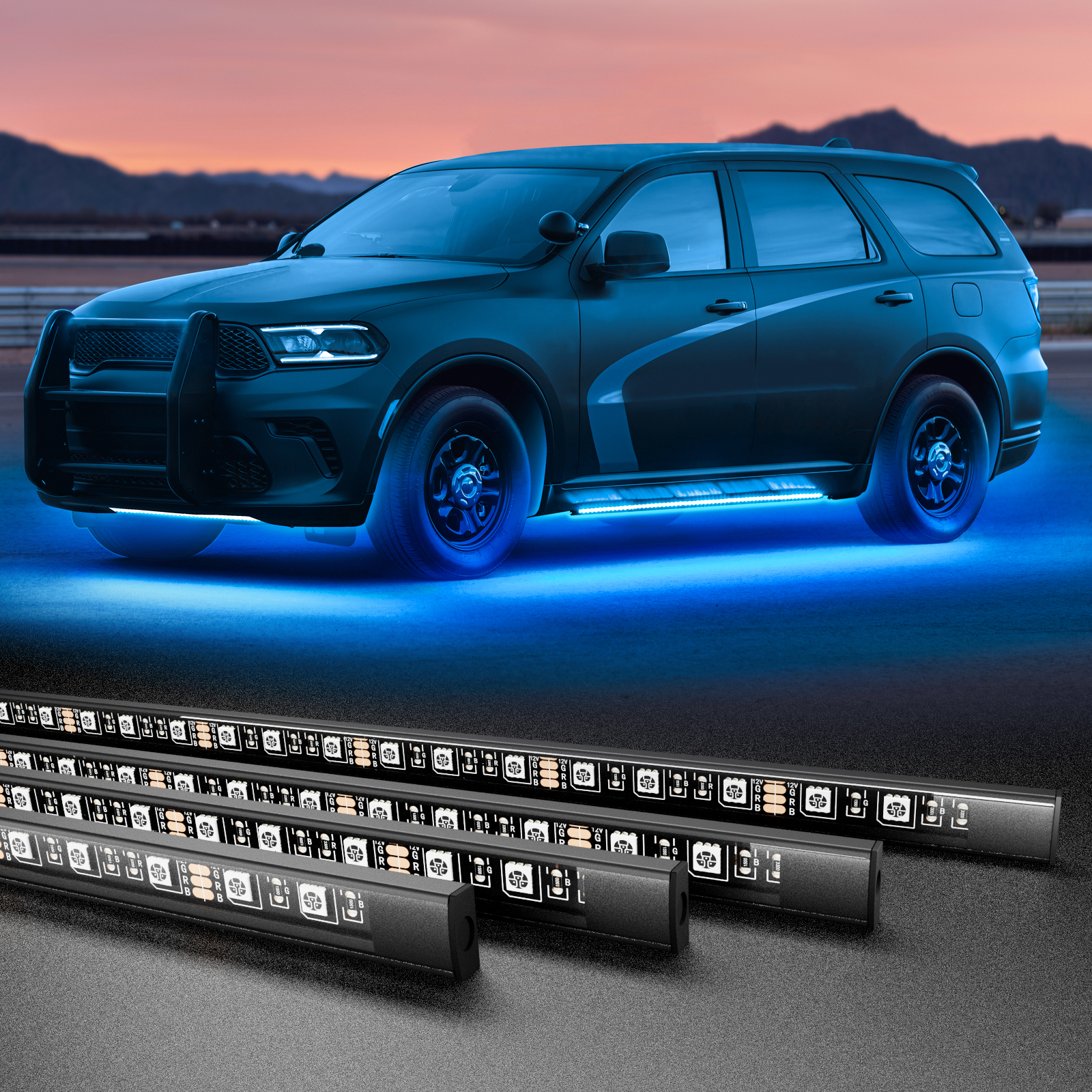 RGB Car Underglow Strip Lights - Led El Wire incelemesi ve fiyatı
