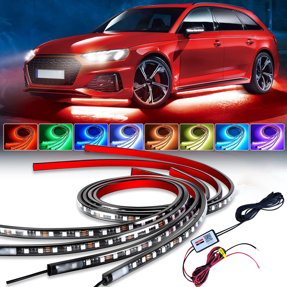 RGB Car Underglow Strip Lights - Led El Wire incelemesi ve fiyatı