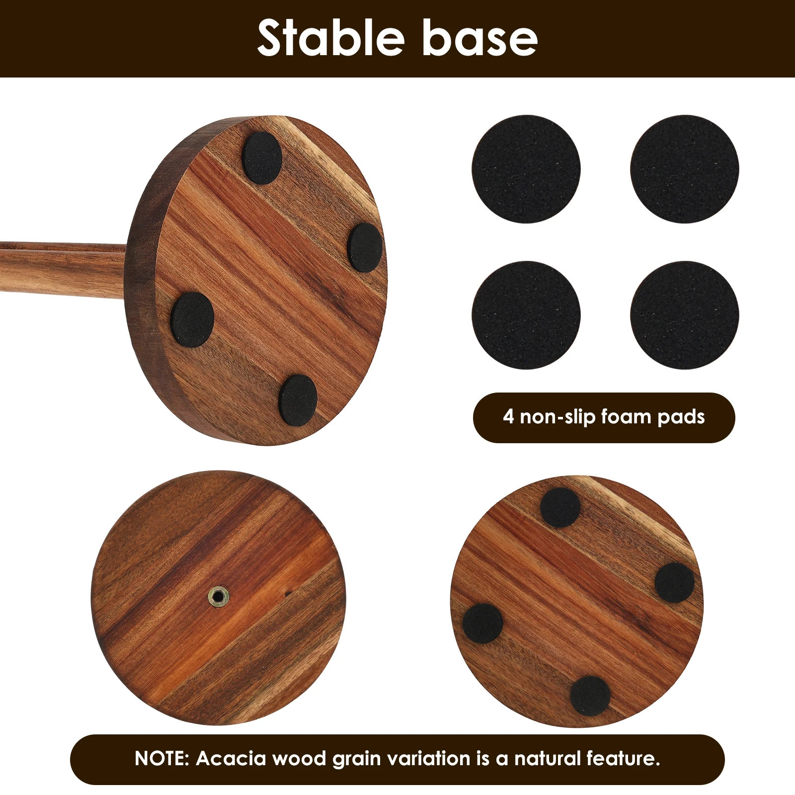 Wooden Paper Towel Holder Stan - Craft Foam Roll incelemesi ve fiyatı
