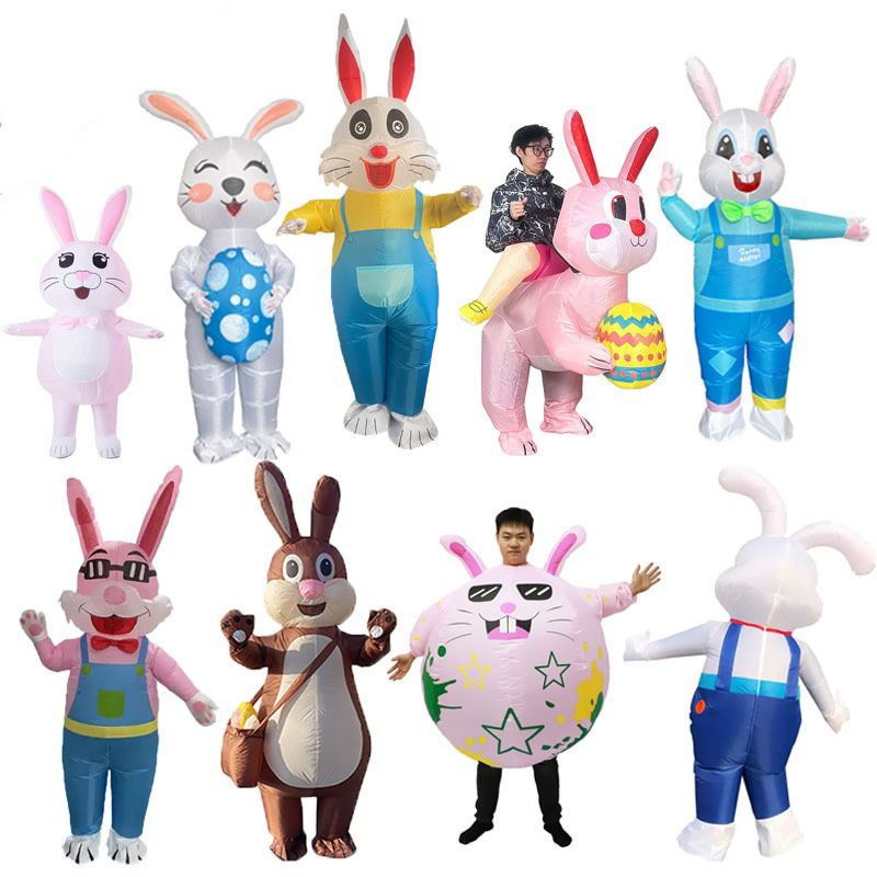 Rabbit Inflatable Suit Christm - Cosplay Prop Business incelemesi ve fiyatı