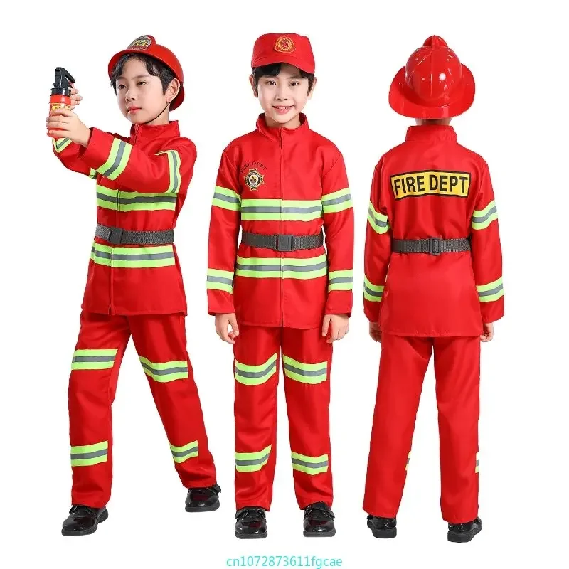 Children Firefighter Uniform S - Cosplay Prop Works incelemesi ve fiyatı
