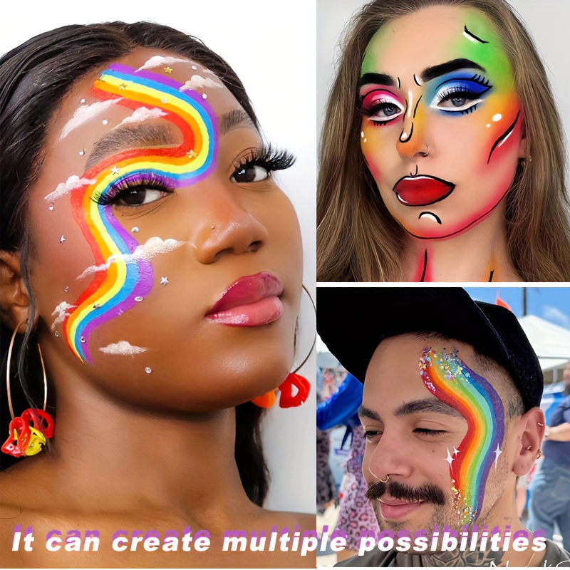 Rainbow Face and Body Paint Se - Body Paint Sfx incelemesi ve fiyatı