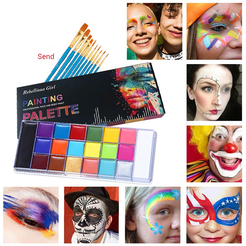 20 Color Face & Body Paint Pal - Body Paint Sfx incelemesi ve fiyatı