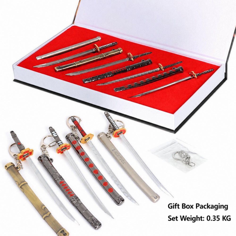 Anime One Piece Zoro Sword Key - Cosplay Prop Katana incelemesi ve fiyatı