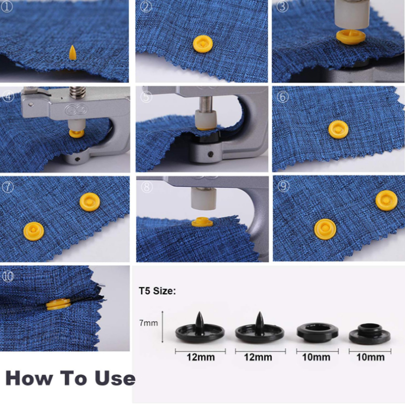 Snap Buttons and Snap Pliers T - Snap Plier Setter incelemesi ve fiyatı