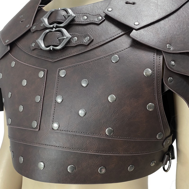 Medieval Studded Shoulder Ches - Cosplay Prop incelemesi ve fiyatı