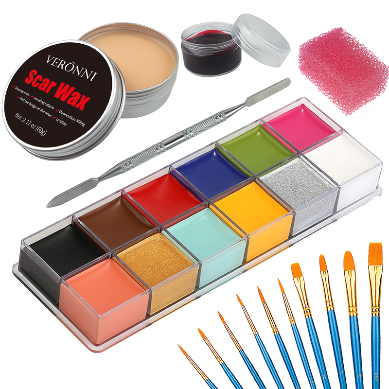 SFX Makeup Kit 12 Color Face B - Body Paint Sfx incelemesi ve fiyatı
