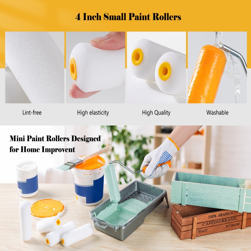 10PCS 4 Inch High Absorption F - Craft Foam Roll incelemesi ve fiyatı