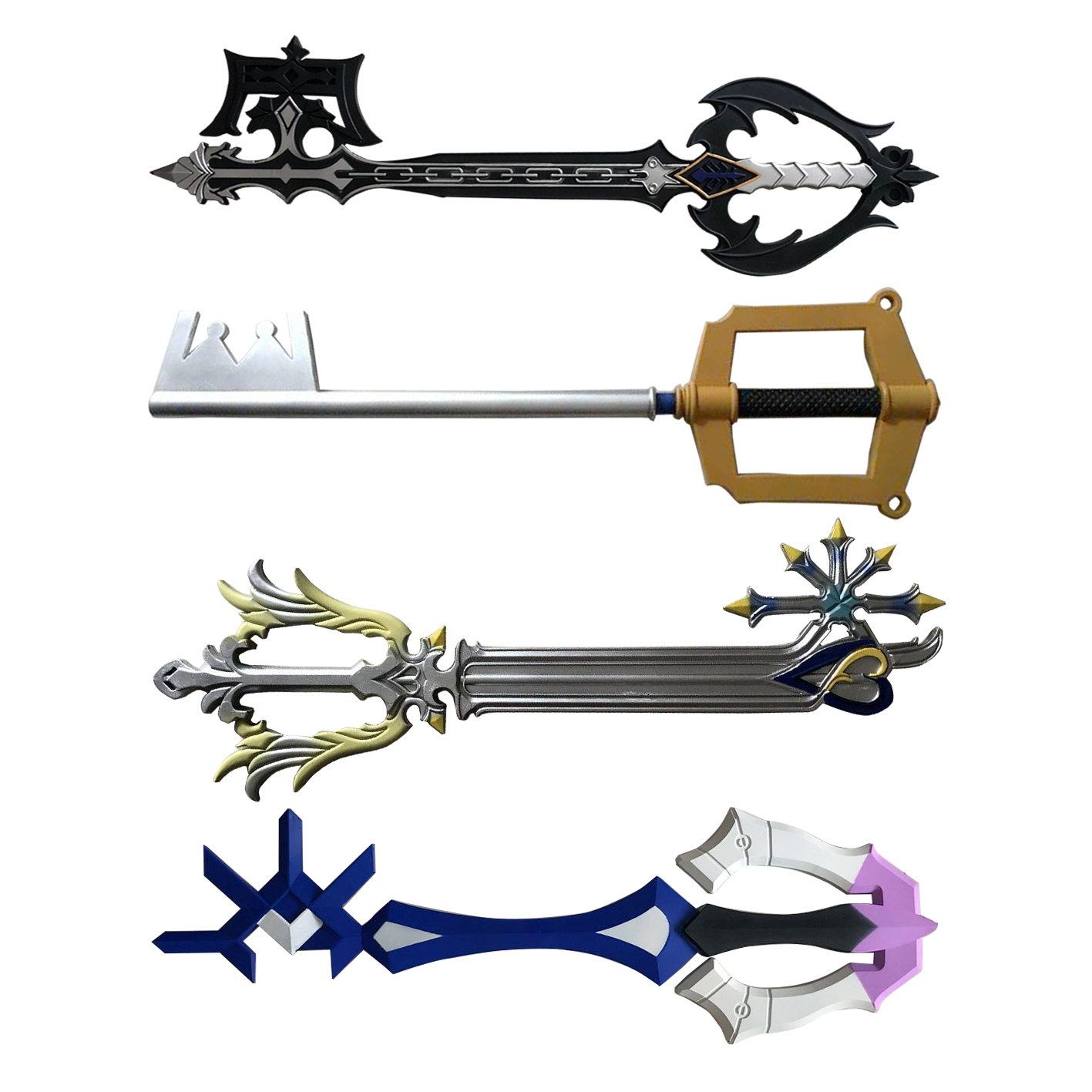 1:1 Cosplay Kingdom Hearts Gol - Keyblade Cosplay Prop incelemesi ve fiyatı