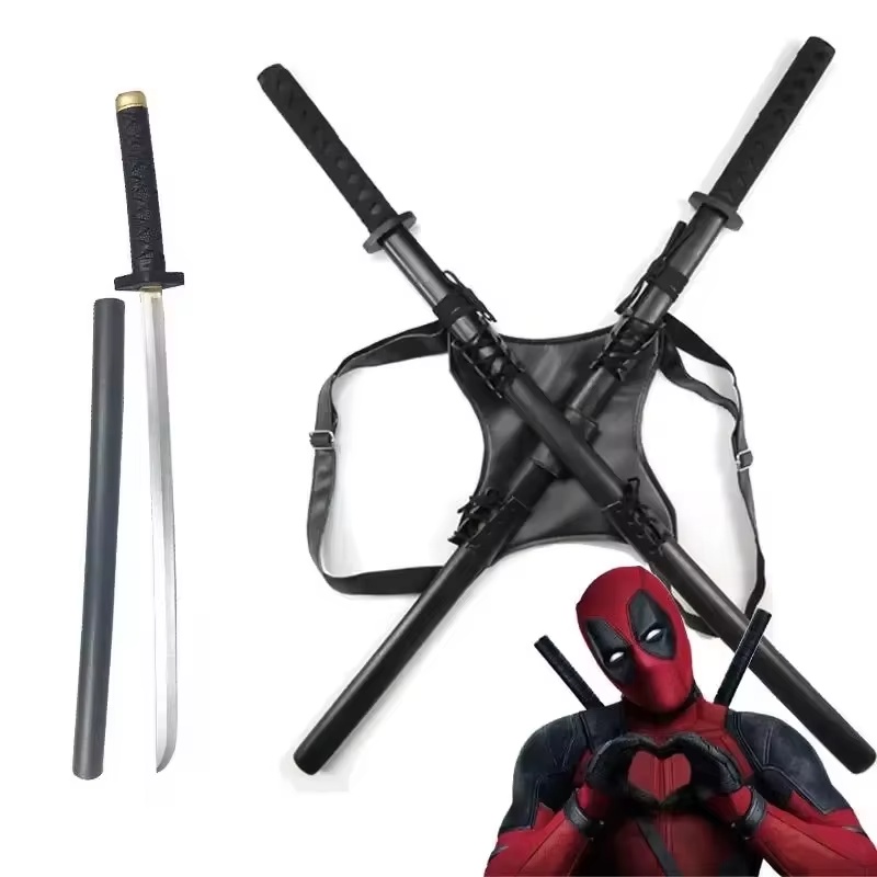 2025 New 61cm Deadpool Katana  - Cosplay Prop Katana incelemesi ve fiyatı