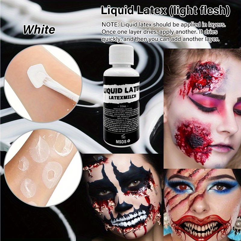 2pcs Liquid Latex Halloween SF - Body Paint Sfx incelemesi ve fiyatı