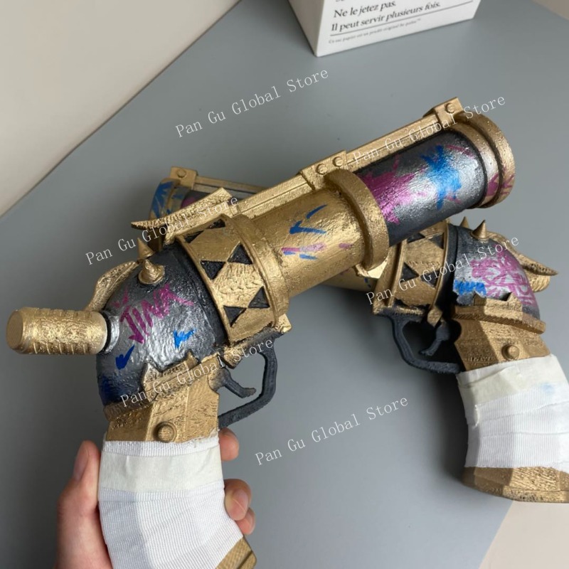 28cm/11.02in Jinx Pistol Custo - Cosplay Prop Katana incelemesi ve fiyatı