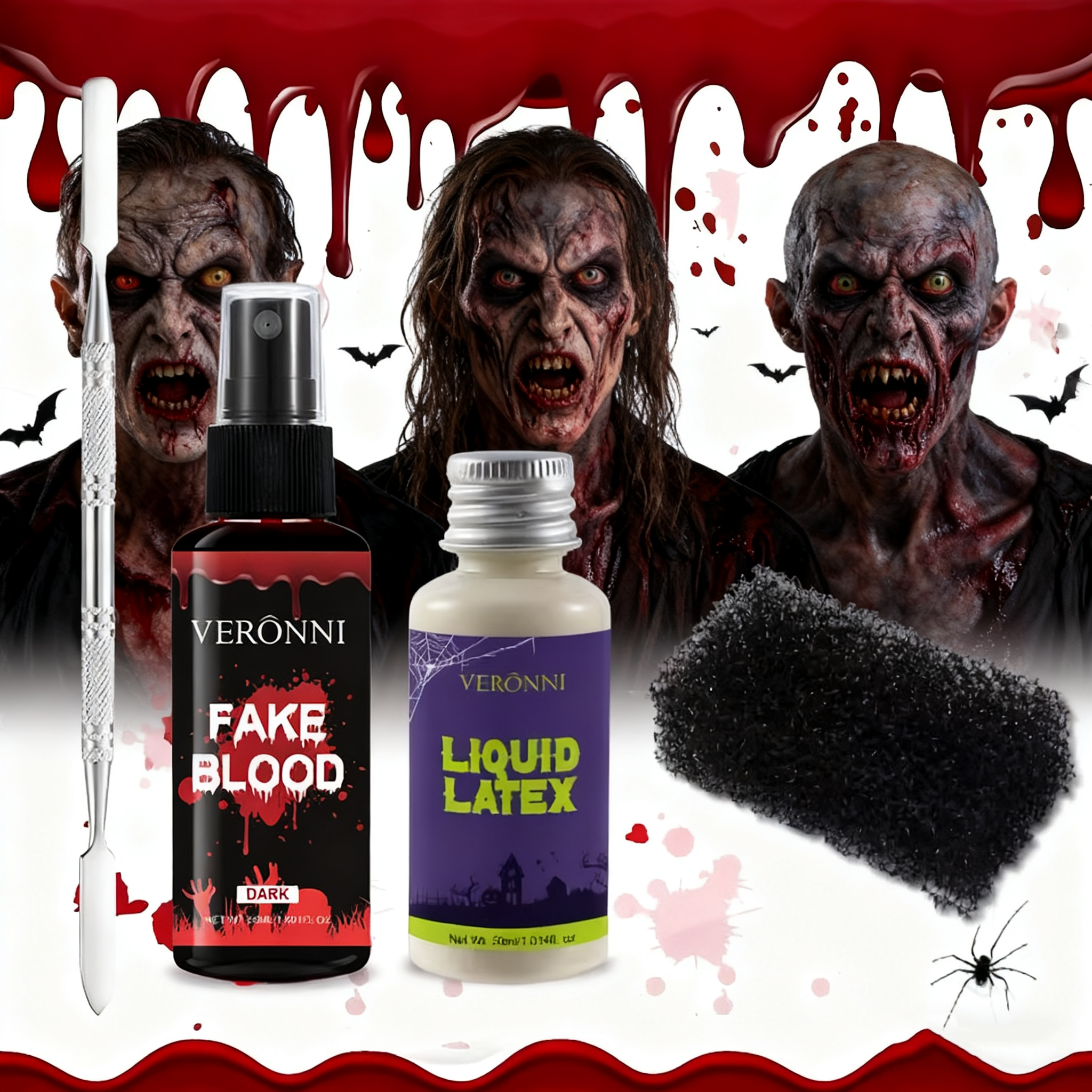 Liquid Latex SFX Makeup Kit wi - Body Paint Sfx incelemesi ve fiyatı