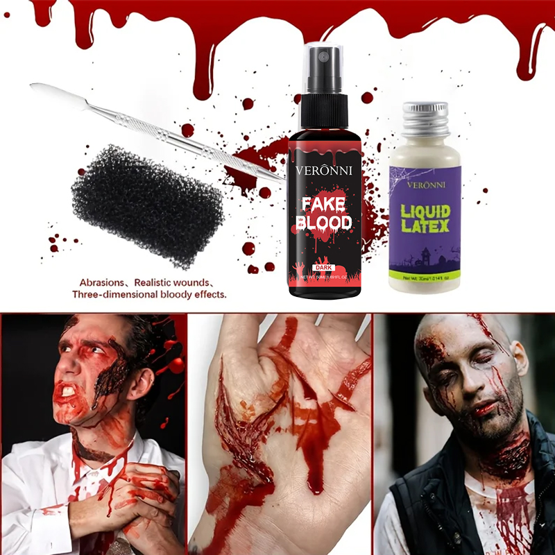 Liquid Latex SFX Makeup Kit wi - Body Paint Sfx incelemesi ve fiyatı
