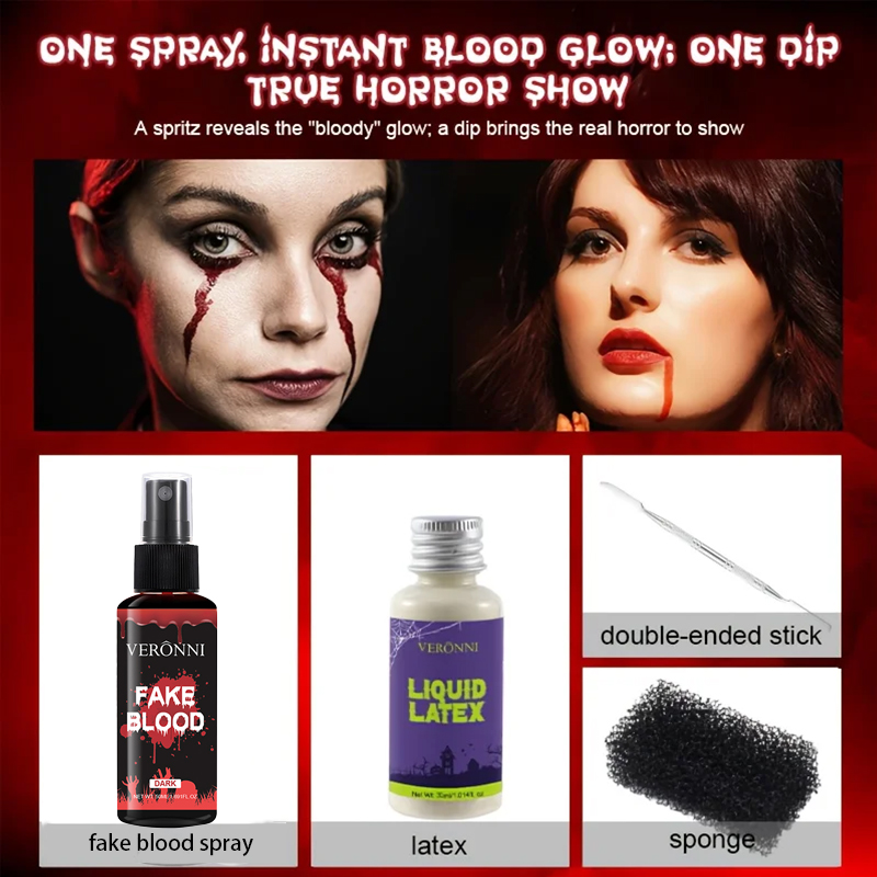 Liquid Latex SFX Makeup Kit wi - Body Paint Sfx incelemesi ve fiyatı