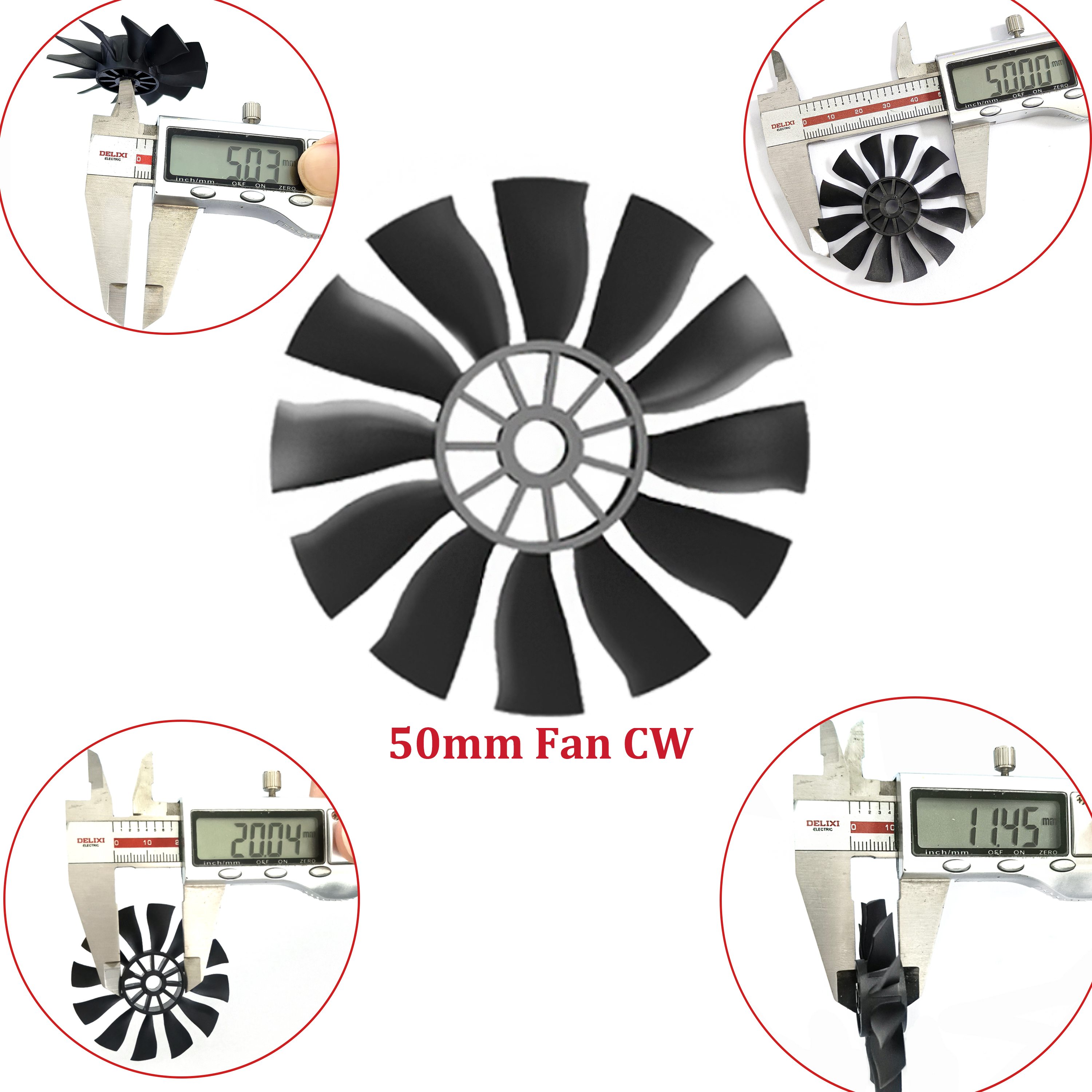 QX-MOTOR 12Blades CW CCW 70mm  - Ekko Cosplay Prop incelemesi ve fiyatı