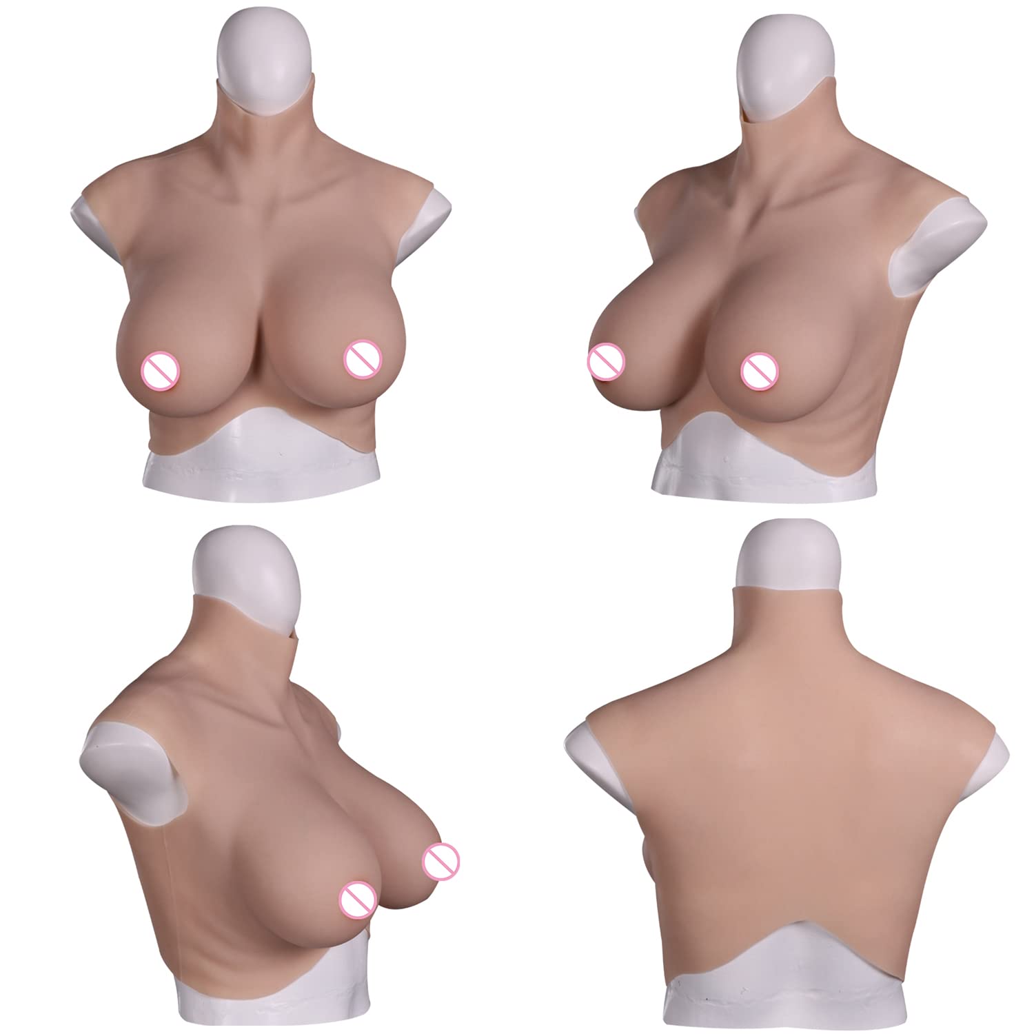 Fake Boobs For Men Silicone Fi - Cosplay Prop Filler incelemesi ve fiyatı