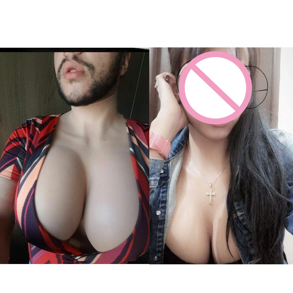 Fake Boobs For Men Silicone Fi - Cosplay Prop Filler incelemesi ve fiyatı