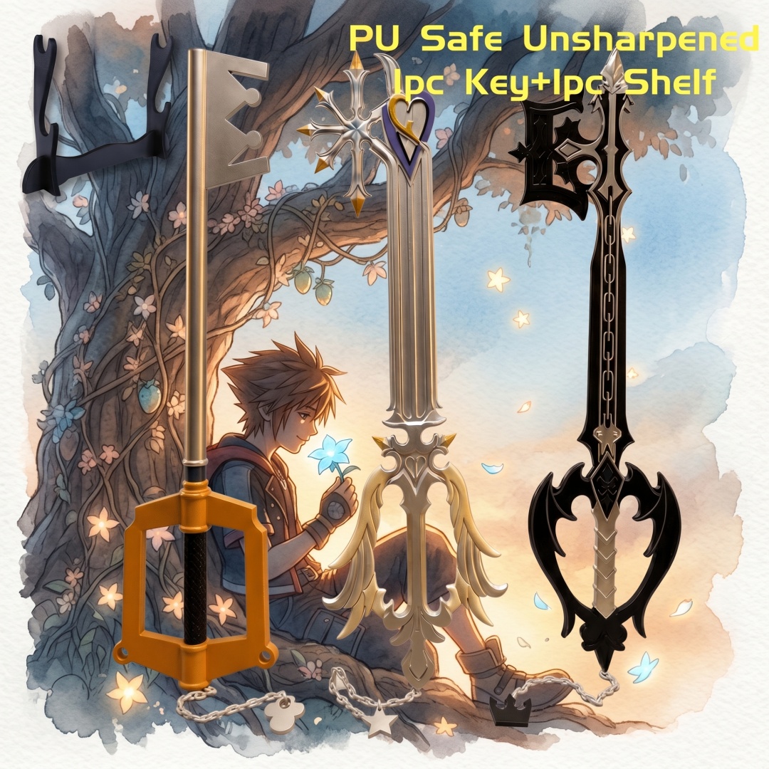 34inch Kingdom Hearts Sora Key - Keyblade Cosplay Prop incelemesi ve fiyatı