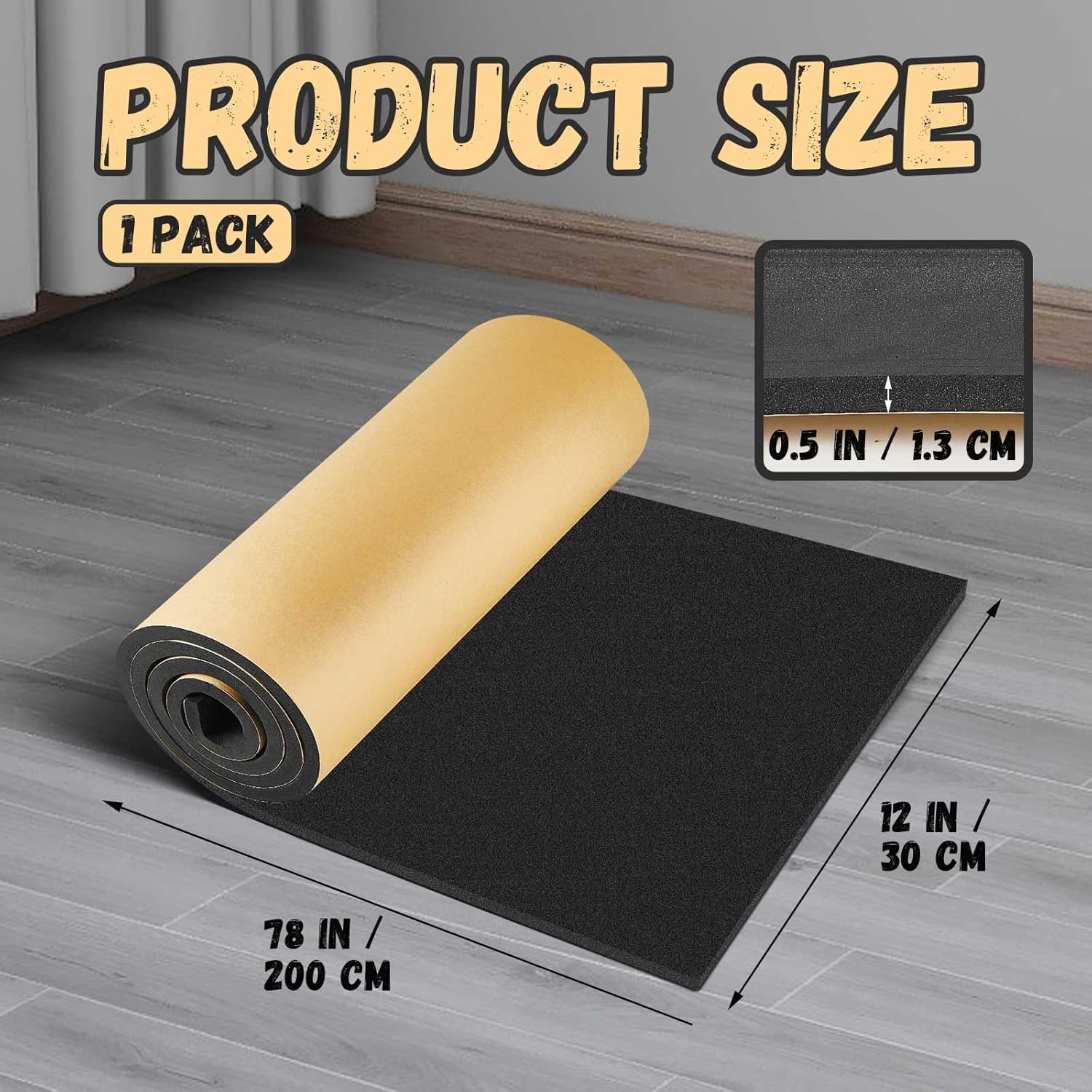 Closed Cell Rubber Foam Roll 7 - Craft Foam Roll incelemesi ve fiyatı