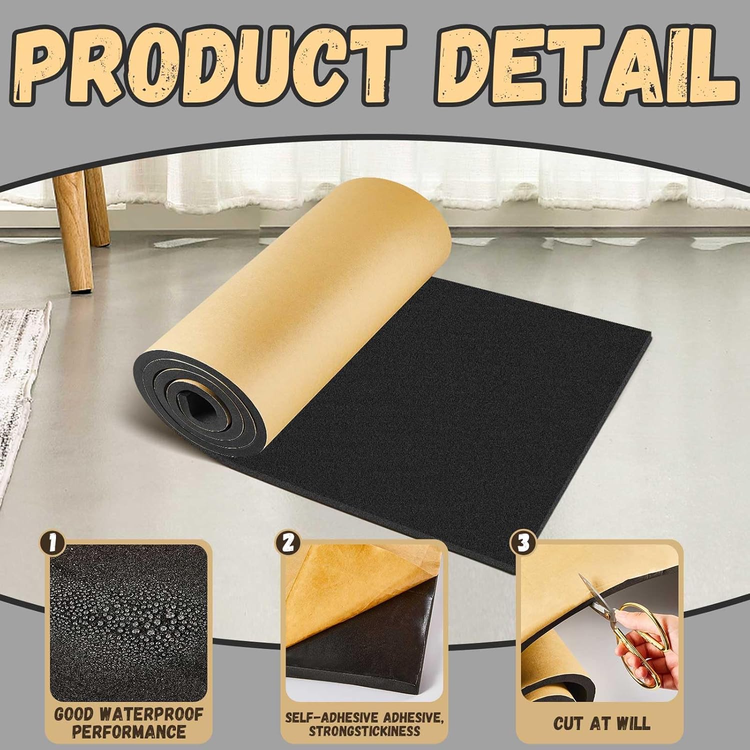 Closed Cell Rubber Foam Roll 7 - Craft Foam Roll incelemesi ve fiyatı