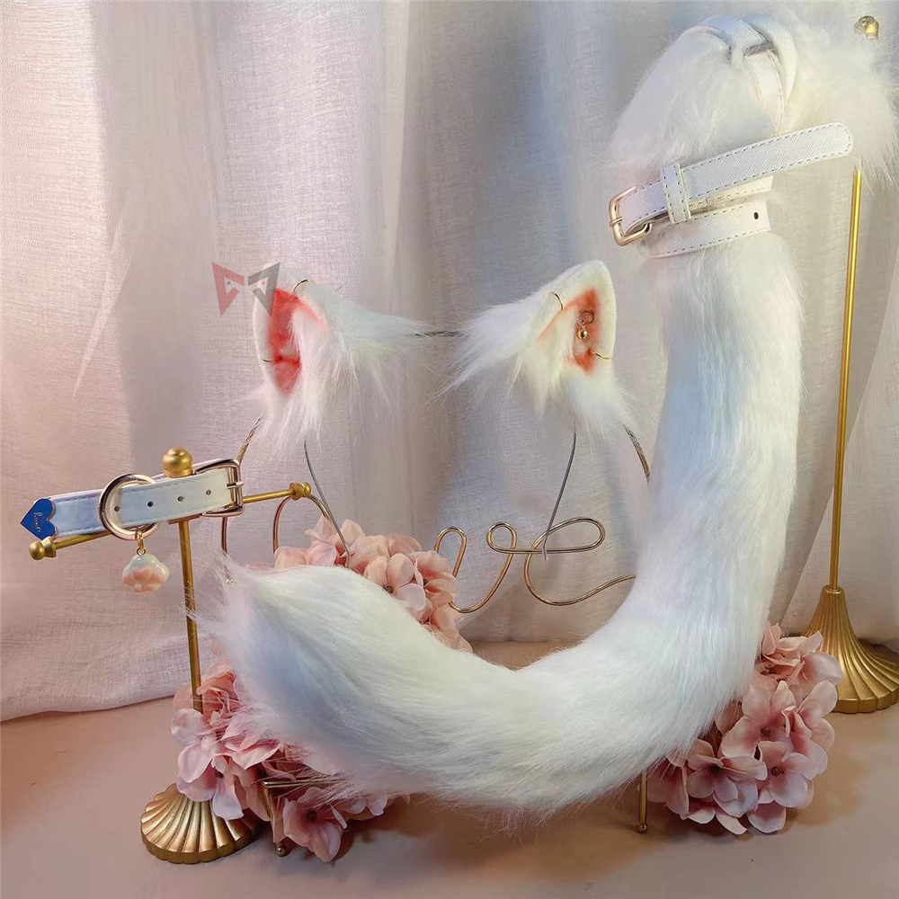 New Handmade Work White Cat Ea - Cosplay Prop Works incelemesi ve fiyatı