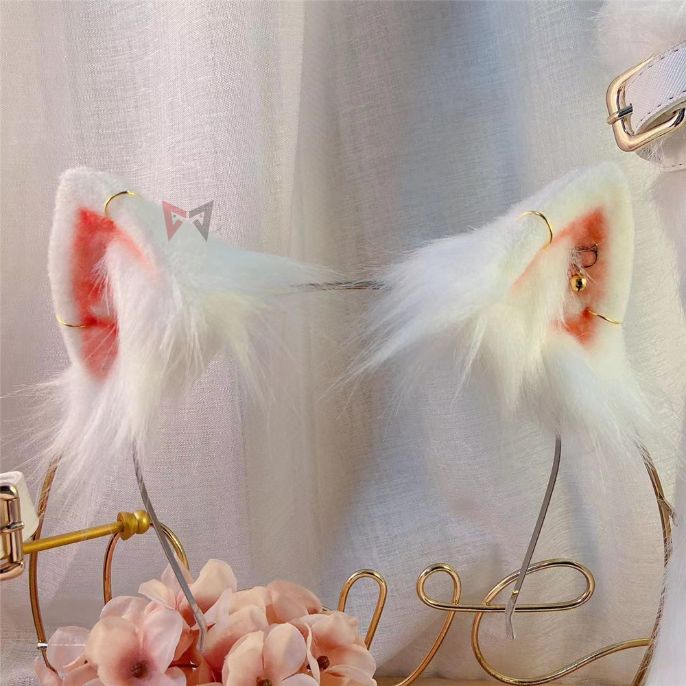 New Handmade Work White Cat Ea - Cosplay Prop Works incelemesi ve fiyatı