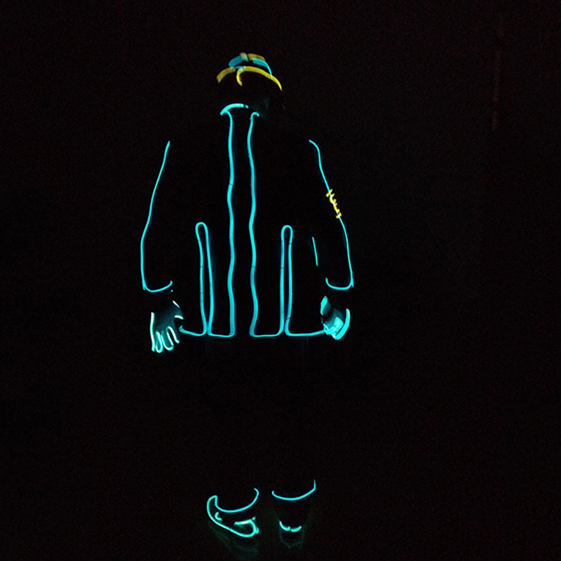 EL Wire Glowing Jazz Dance Cos - Led El Wire incelemesi ve fiyatı