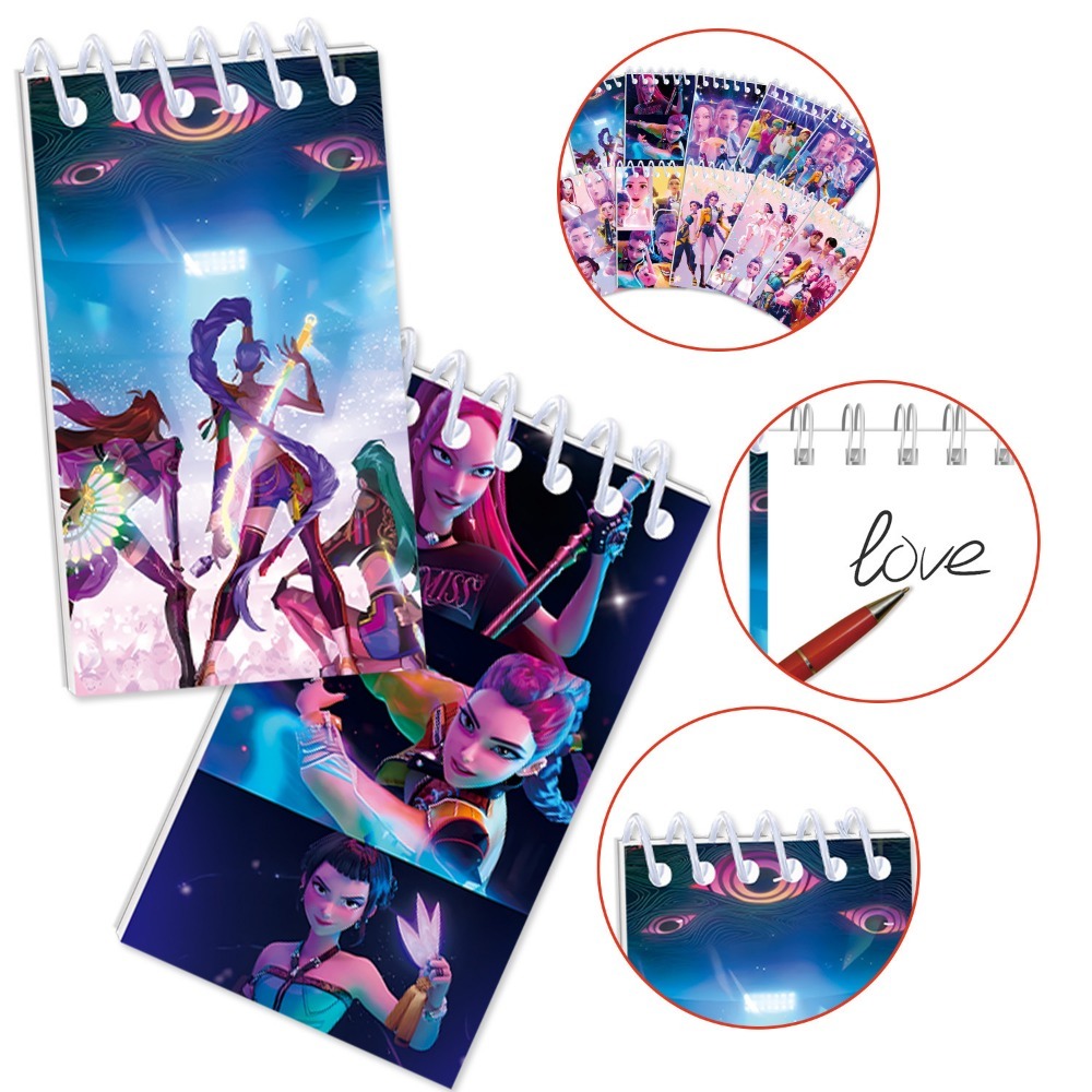 10PCS Anime Girls Group K-pop  - Cosplay Prop Pattern incelemesi ve fiyatı