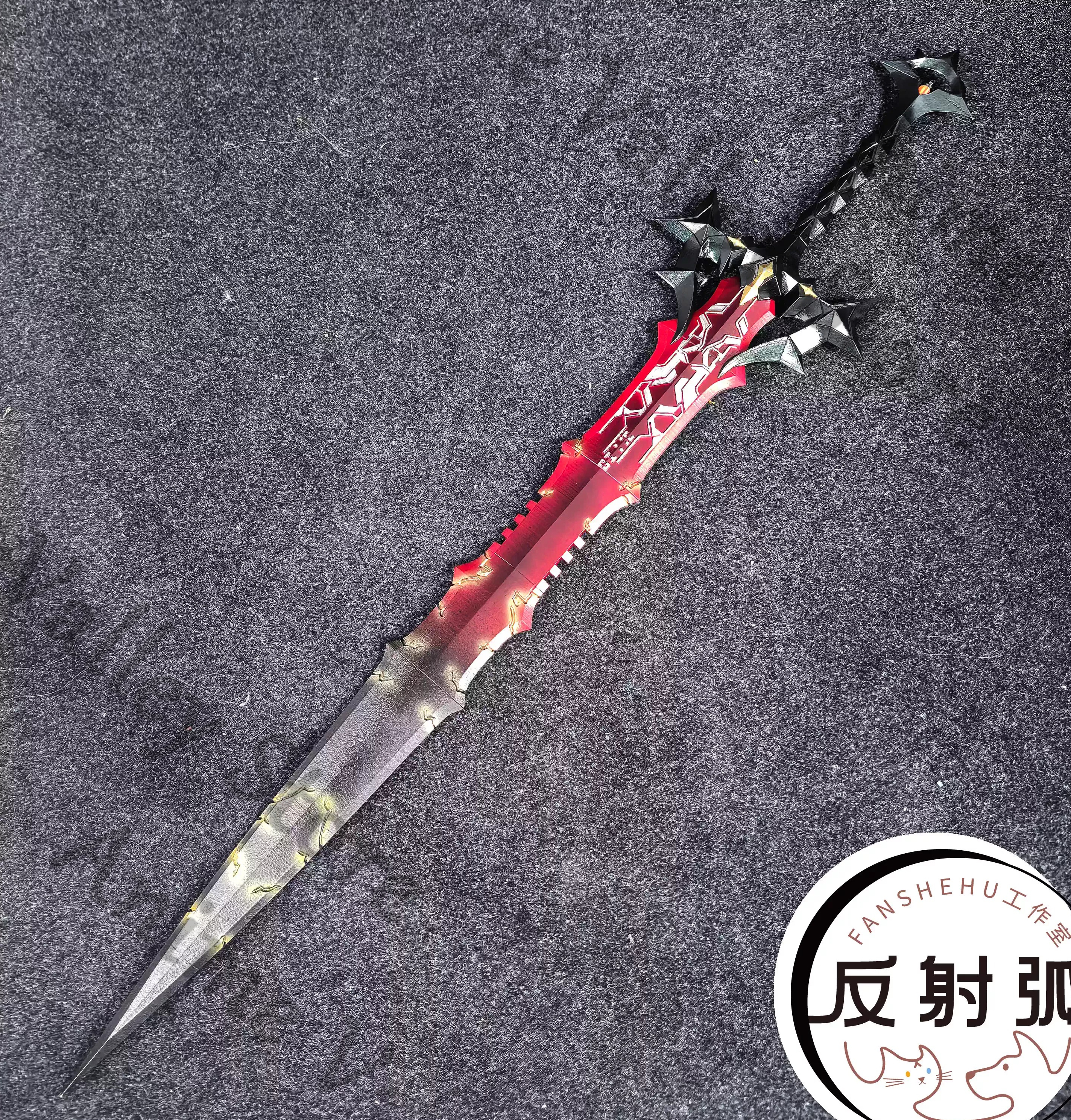 Anime Arknights Laevatain Cosp - Cosplay Flame Prop incelemesi ve fiyatı