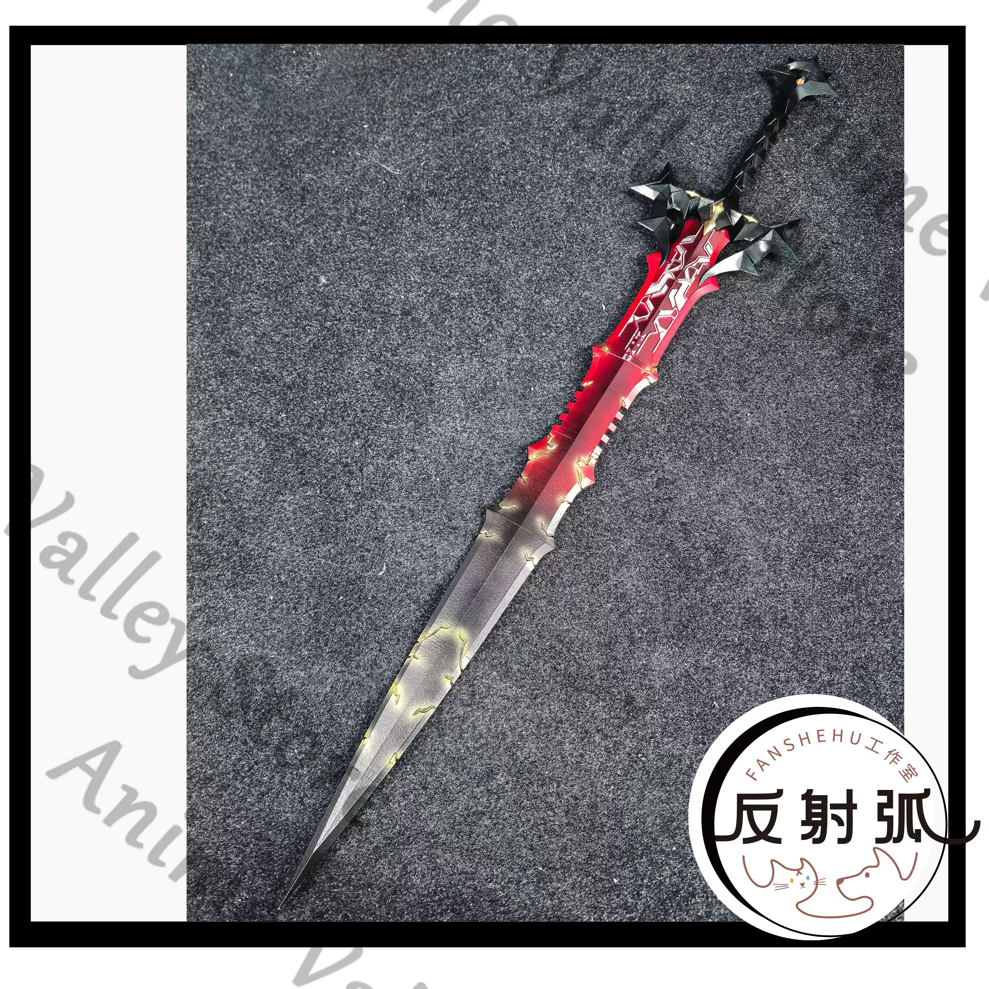 Anime Arknights Laevatain Cosp - Cosplay Flame Prop incelemesi ve fiyatı