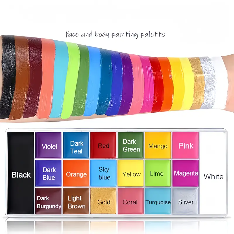 Face & Body Paint Palette,Long - Body Paint Sfx incelemesi ve fiyatı