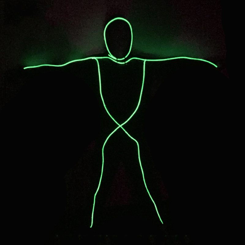 EL Wire Suit Clothings LED Cos - Led El Wire incelemesi ve fiyatı