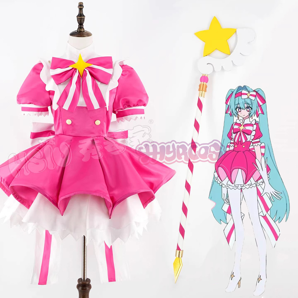 MMiku Retry Cosplay Costumes W - Cosplay Prop Diy incelemesi ve fiyatı